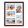 Vittanly 11x14 Collage Picture Frame Displays 5Pcs 4x6 Pictures with Mat or 1Pcs 11x14 without Mat for Wall Mounting Picture Frames Collage Wall Decor in Brown 1 Pack