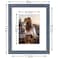 Vittanly 8x10 Picture Frames Set of 9 Shatter Resistant Plexiglass Display 5x7 Pictures with Mat or 8x10 without Mat Photo Frames for Wall or Tabletop Engineered Wood Navy