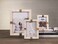 Zodax Maha Black or White Bone with Brass Trim Photo Frames White 8x10