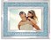 Pavilion Gift Company 85117 Glorious Occasions Our Honeymoon Blue Crystal Mirrored 4x6 Picture Frame