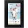 Icona Bay 4x6 Black Picture Frame Sturdy Wood Composite Photo Frame Sleek Design Table Top or Wall Mount Exclusives Collection