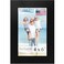 Icona Bay 4x6 Black Picture Frame Sturdy Wood Composite Photo Frame Sleek Design Table Top or Wall Mount Exclusives Collection