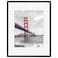Frametory 11x14 Metal Picture Frame with Mat for 8x10 Picture Real Glass Aluminum Photo Frame Collection Black 1 Pack