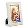 RPJC 4x6 Picture Frames Made of Solid Wood High Definition Glass for Table Top Display and Wall Mounting Photo Frame Rustic White