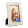 RPJC 4x6 Picture Frames Made of Solid Wood High Definition Glass for Table Top Display and Wall Mounting Photo Frame Rustic White