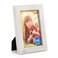 RPJC 4x6 Picture Frames Made of Solid Wood High Definition Glass for Table Top Display and Wall Mounting Photo Frame Rustic White