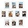 upsimples 5x7 Picture Frame Set of 10 Display Pictures 4x6 with Mat or 5x7 Without Multi Photo Frames Collage for Wall or Tabletop Display White