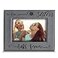 BELLA BUSTA The Love Between Sisters Lasts ForeverBirthday Christmas gift for SisterEngraved Leather Picture Frame 4 x 6 Horizontal