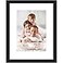 Icona Bay 8x10 Black Picture Frame with Removable Mat for 5x7 Photo Modern Style Engineered Wood Frame Table Top or Wall Mount Bliss Collection