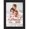Icona Bay 5x7 Black Picture Frame Modern Style Engineered Wood Frame Table Top or Wall Mount Bliss Collection