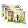 Boxalls 4x6 Inches Acrylic Picture Frames 3 Pack Desktop Frameless Photo Frames with Magnetic Double Sided Transparent 3 Pack