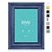 LaVie Home 5x7 Picture Frames 1 Pack Blue Rustic Photo Frame Set with High Definition Glass for Wall Mount Table Top Display