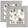 CORE ART 6x6 Picture Frame Rustic Gray Solid Wood Photo Frame with HD Glass Wall or Tabletop Display 2 Pack