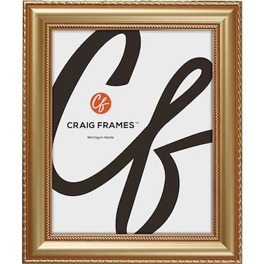 Craig Frames Victoria Ornate Gold Picture Frame 11 x 17 Inch