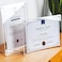 Halyuhn 85 x 11 Acrylic Picture Frame 2Pack Acrylic Photo Frame A4 Letter Size Clear Certificate Frames 85 x 11 Picture Frame for Tabletop Display Degree Certificate and Family Portraits