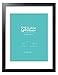 LaVie Home 18x24 Picture Frame Black Poster Frame Display Pictures 16x20 with Mat or 18x24 Without Mat Stable and Sturdy Frame and Polished Plexiglass Horizontal and Vertical Format of The Walls