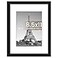 upsimples 85 By 11 Picture Frame Display Pictures 6x8 with Mat or 85 x 11 Without Wall Hanging Photo Frames Black 1 Pack