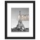 upsimples 85 By 11 Picture Frame Display Pictures 6x8 with Mat or 85 x 11 Without Wall Hanging Photo Frames Black 1 Pack