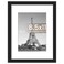 upsimples 85 By 11 Picture Frame Display Pictures 6x8 with Mat or 85 x 11 Without Wall Hanging Photo Frames Black 1 Pack