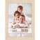 Icona Bay 5x7 Light Oak Picture Frame Modern Style Engineered Wood Frame Table Top or Wall Mount Bliss Collection