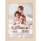 Icona Bay 5x7 Light Oak Picture Frame Modern Style Engineered Wood Frame Table Top or Wall Mount Bliss Collection