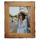 Eosglac 8x10 Live Edge Picture Frames Rustic Wooden Photo Frame Farmhouse Decor for Tabletop or Wall Display Natural Brown