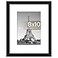 upsimples 8x10 Picture Frame Display Pictures 5x7 with Mat or 8x10 Without Mat Wall Hanging Photo Frame Black 1 Pack
