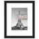 upsimples 8x10 Picture Frame Display Pictures 5x7 with Mat or 8x10 Without Mat Wall Hanging Photo Frame Black 1 Pack