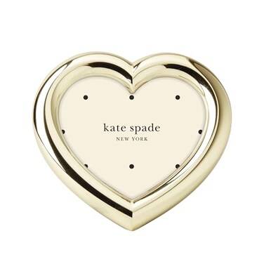 kate spade new york Charmed Life Collection Giftware Entertaining Collection Heart Keepsake Frame