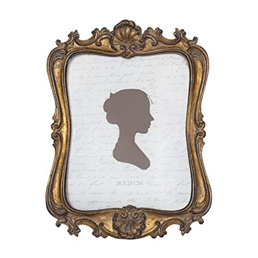 AELS 8x10 Inch Vintage Picture Frame Elegant Antique Photo Frames with Glass Front Photo Display Tabletop Wall Hanging Gift Ideas Distressed Dark Bronze