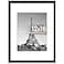 upsimples 12x16 Picture Frame Display Pictures 85x11 with Mat or 12x16 Without Mat Wall Hanging Photo Frame Black 1 Pack