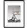upsimples 12x16 Picture Frame Display Pictures 85x11 with Mat or 12x16 Without Mat Wall Hanging Photo Frame Black 1 Pack