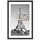 upsimples 11x17 Picture Frame Display Pictures 9x15 with Mat or 11 x 17 Without Wall Hanging Poster Frames Black 1 Pack