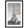 upsimples 11x17 Picture Frame Display Pictures 9x15 with Mat or 11 x 17 Without Wall Hanging Poster Frames Black 1 Pack