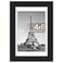 upsimples 4x6 Picture Frame Display Pictures 35x5 with Mat or 4 x 6 Without Wall Hanging Photo Frames Black 1 Pack