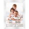 Icona Bay 5x7 Silver Picture Frame Modern Style Engineered Wood Frame Table Top or Wall Mount Bliss Collection