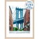 Icona Bay 12x16 Light Oak Picture Frame Fits 11x15 Photos with Mat to 9x12 Image Modern Style Engineered Wood Poster Frame Wall Mount Only Bliss Collection