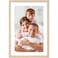 Icona Bay 11x17 Light Oak Picture Frame Fits 10x16 Photos with Mat to 9x14 Image Modern Style Engineered Wood Poster Frame Wall Mount Only Bliss Collection