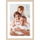 Icona Bay 11x17 Light Oak Picture Frame Fits 10x16 Photos with Mat to 9x14 Image Modern Style Engineered Wood Poster Frame Wall Mount Only Bliss Collection