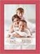 Icona Bay 5x7 Red Picture Frame Modern Style Engineered Wood Frame Table Top or Wall Mount Bliss Collection