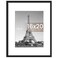 upsimples 16x20 Picture Frame Display Pictures 11x14 with Mat or 16 x 20 Without Wall Hanging Poster Frame Black 1 Pack