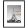 upsimples 16x20 Picture Frame Display Pictures 11x14 with Mat or 16 x 20 Without Wall Hanging Poster Frame Black 1 Pack