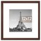 upsimples 12x12 Picture Frame Display Pictures 8x8 with Mat or 12 x 12 Without Wall Hanging Square Frames Brown 1 Pack