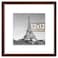 upsimples 12x12 Picture Frame Display Pictures 8x8 with Mat or 12 x 12 Without Wall Hanging Square Frames Brown 1 Pack