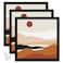 ijuerybai Black 8x8 Picture Frame Set of 3 High Transparent Frame for 8 By 8 Square Photo Collage Canvas Poster Size Wall Mount and Tabletop Horizontally Vertically Black 8 x 8 inches
