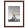 upsimples 9x12 Picture Frame Display Pictures 6x8 with Mat or 9 x 12 Without Wall Hanging Photo Frames Brown 1 Pack