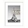 upsimples 85 By 11 Picture Frame Display Pictures 6x8 with Mat or 85 x 11 Without Wall Hanging Photo Frames White 1 Pack