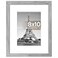 upsimples 8x10 Picture Frame Display Pictures 5x7 with Mat or 8 x 10 Without Wall Hanging Photo Frames Gray 1 Pack