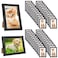 YOUKE OLA Set of 50 Picture Frame Bulk Photo Frames Wall Mounting Simple Photo Frames Multi Picture Frames for Wall or Tabletop Black