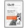 Americanflat 13x19 Metal Picture Frame with Tempered Glass Use as 11x17 Frame with Mat or Display 13x19 Photo Without Mat Brooklyn Collection Picture Frames for Wall Display Black